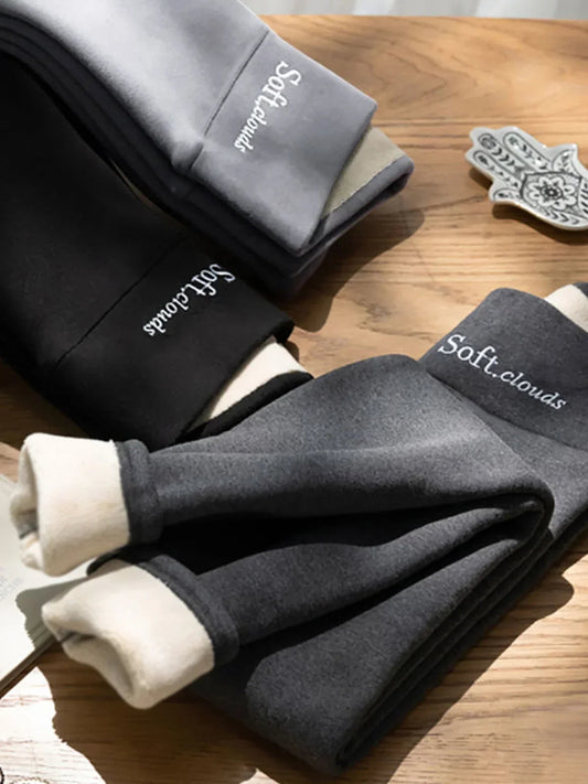 🔥 50% OFF -Cloudy Fleece Lined Leggings