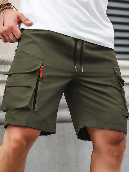 Men's Cargo Shorts – Multi-Pocket, Outdoor & Casual