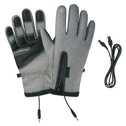 Outdoor Heated Gloves – Windproof, Waterproof & Fleece-Lined