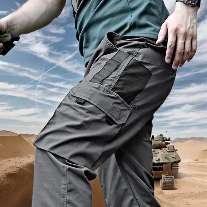 Men's Tactical Cargo Pants | Multi-Pocket Outdoor Work Pants