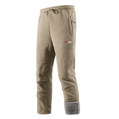 Unisex Warm and Durable Sherpa-Lined Fleece Pants