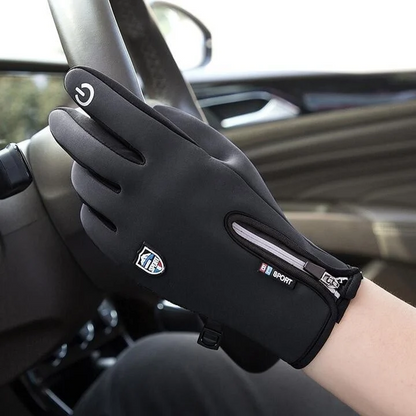 Outdoor Heated Gloves – Windproof, Waterproof & Fleece-Lined