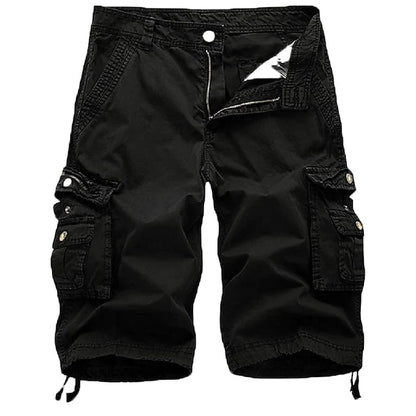 HomyJoy Men's Cargo Shorts Multi Pockets Twill Cargo Shorts