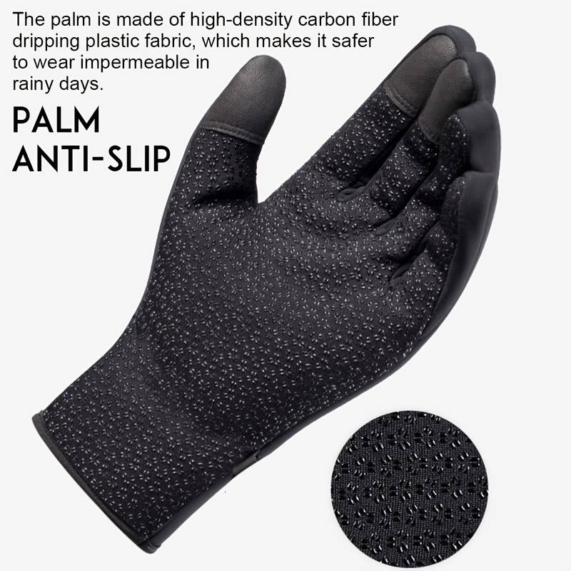Outdoor Heated Gloves – Windproof, Waterproof & Fleece-Lined