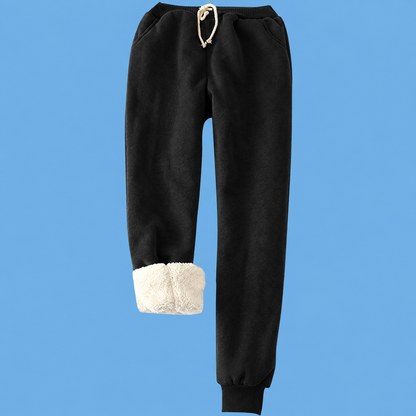 Thermal Sherpa Fleece-Lined Jogger Pants