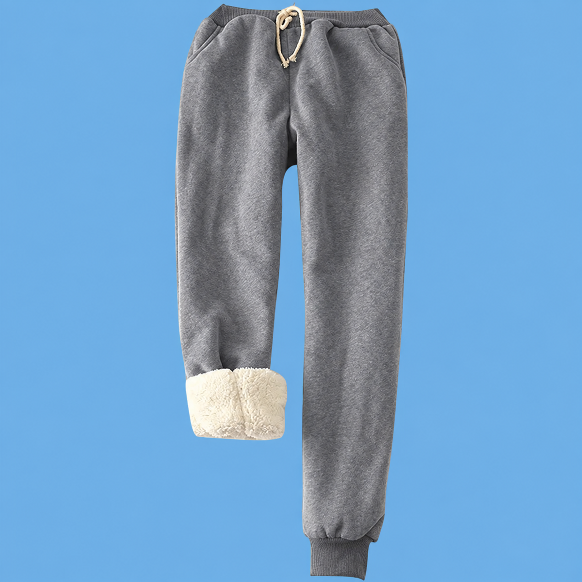 Thermal Sherpa Fleece-Lined Jogger Pants