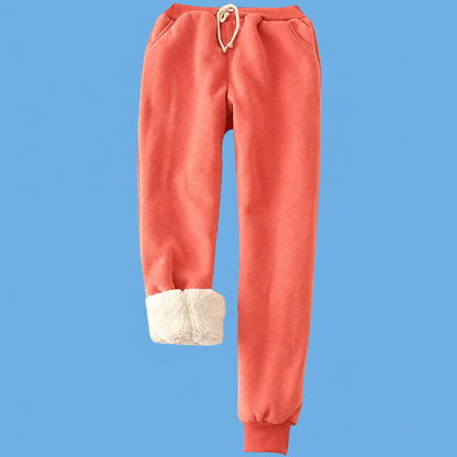 Thermal Sherpa Fleece-Lined Jogger Pants