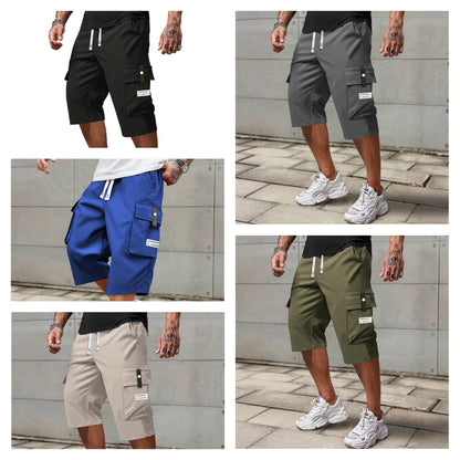 ⏳LAST DAY SALE 50% OFF !!📢Men's Casual Drawstring Capri Cargo Pants-Buy 2 Get Free Shipping Today!