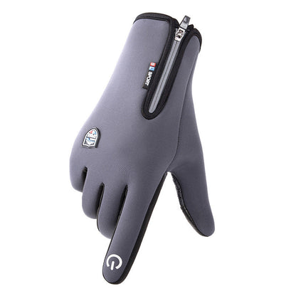 Outdoor Heated Gloves – Windproof, Waterproof & Fleece-Lined