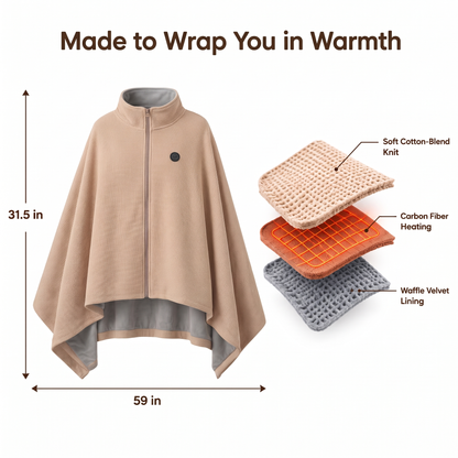 HomyJoy™ Heated Wearable Blanket Wrap