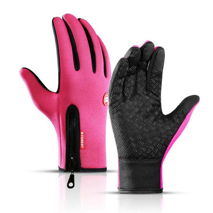Outdoor Heated Gloves – Windproof, Waterproof & Fleece-Lined