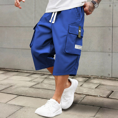 ⏳LAST DAY SALE 50% OFF !!📢Men's Casual Drawstring Capri Cargo Pants-Buy 2 Get Free Shipping Today!
